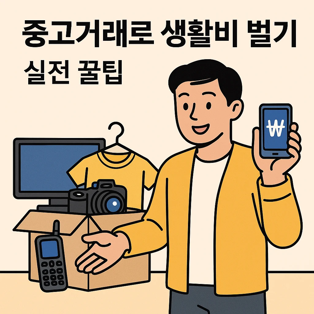 중고거래 생활비 벌기, 실전 꿀팁